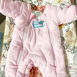 Pink Magic Merlin Sleep Suit